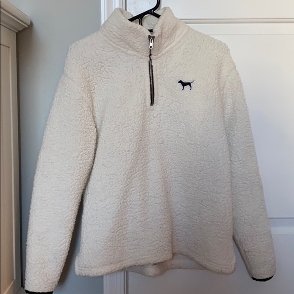PINK Victoria's Secret Tops - PINK Sherpa fleece